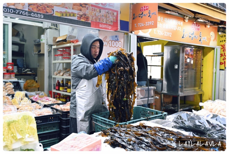  기장 산모 미역부터 기장 다시마까지, 기장 시장 건어물은 기장건어물! 온라인 택배도 가능