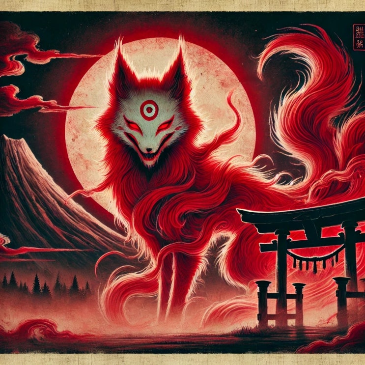  일본 고대 요괴 月怨妖狐(げつえんようこ, 게츠엔요코)