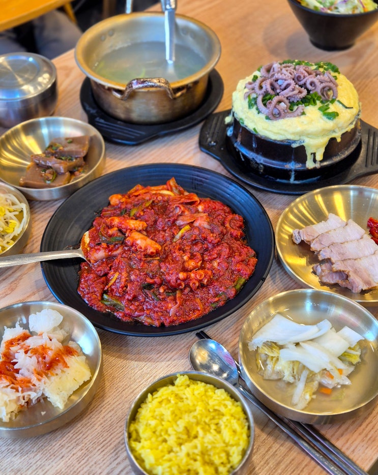  안양호계동맛집 가성비 좋은 낙지볶음 무교동 영미낙지