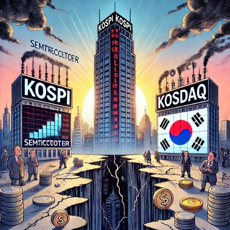  디커플링 심화되는 코스피·코스닥, 외국인 '반도체 편식'이 갈랐다