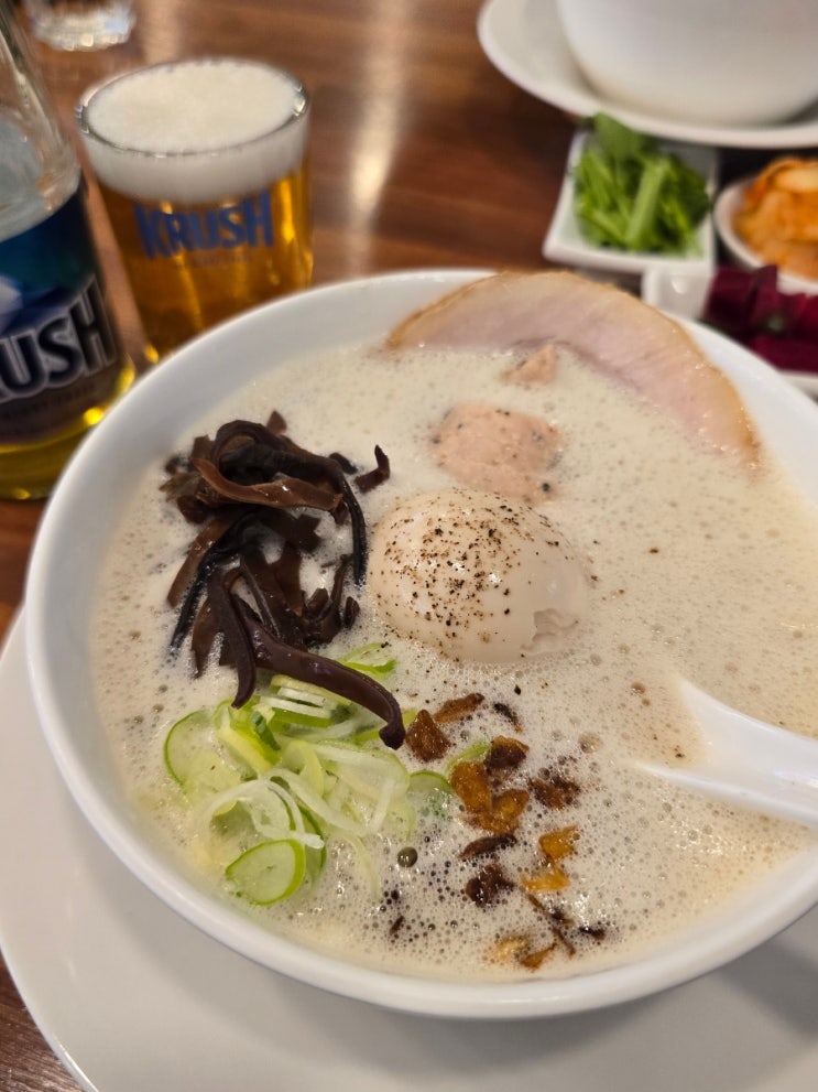  강남역 혼밥 맛집 미슐랭 거품논란 오레노라멘 솔직.. 후기 (가성비)