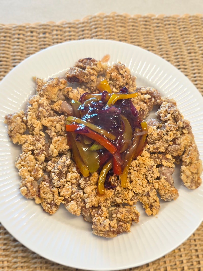 편스토랑 장신영 탕수육 피자 탕수육 소스 만들기