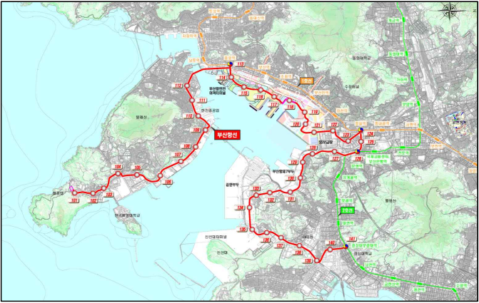 부산광역시, 원<b>도심</b>권 엮어줄 ‘부산<b>도시철도</b> <b>부산항선</b>’... 