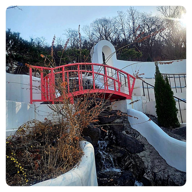 대구이색카페 그리스 산토리니 분위기 롤링핀 수목원점 솔직후기