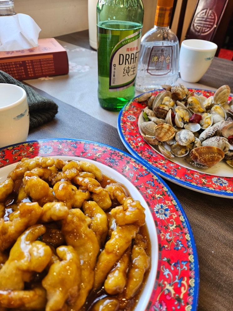  [중국칭다오] 잔교, 증산로 맛집 역사가 있는 춘화루 | 칭다오맛집, 칭다오에서 고량주 마시기