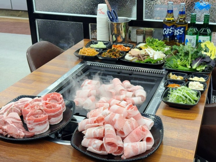  신탄진맛집 24시간 영업하는 제이포크축산명품대패 신탄진점