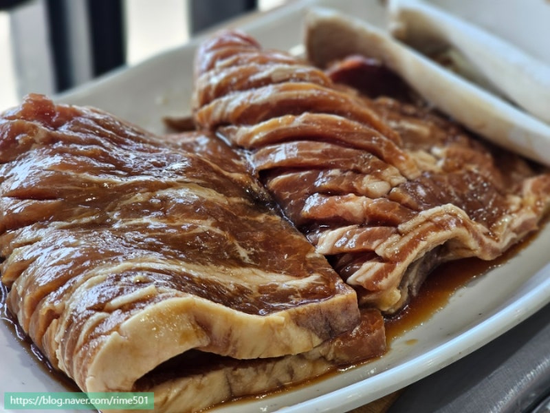 가평 설악면 고기집 효정명인갈비 단체 가족외식 현지인 맛집