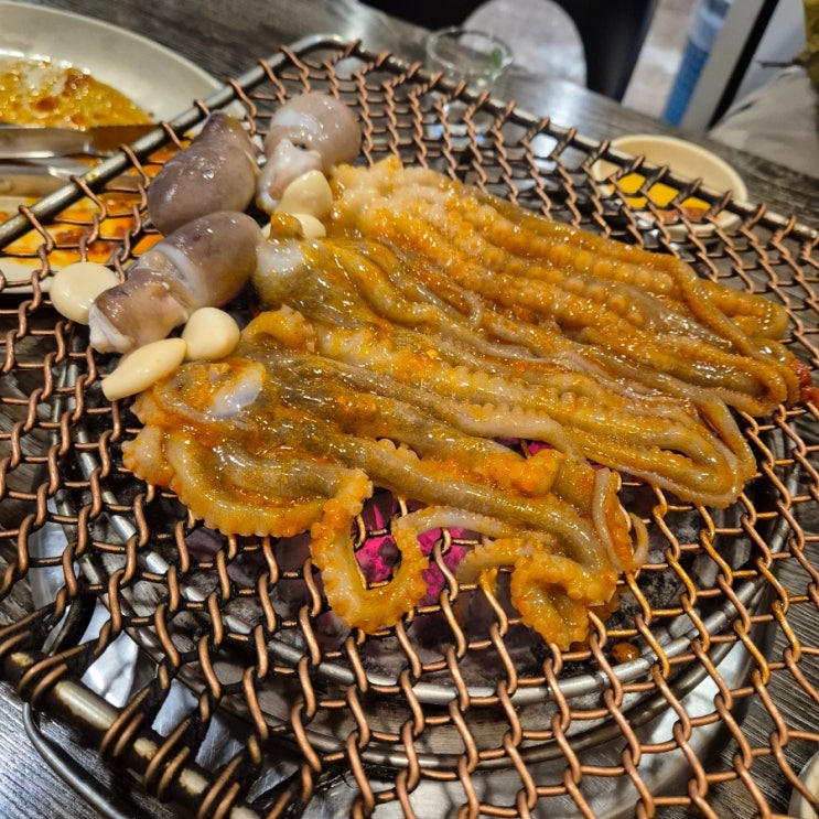  마산 산호동 맛집 대박통 야구장 근처 산낙지 구이 내 돈 내산 추천 후기
