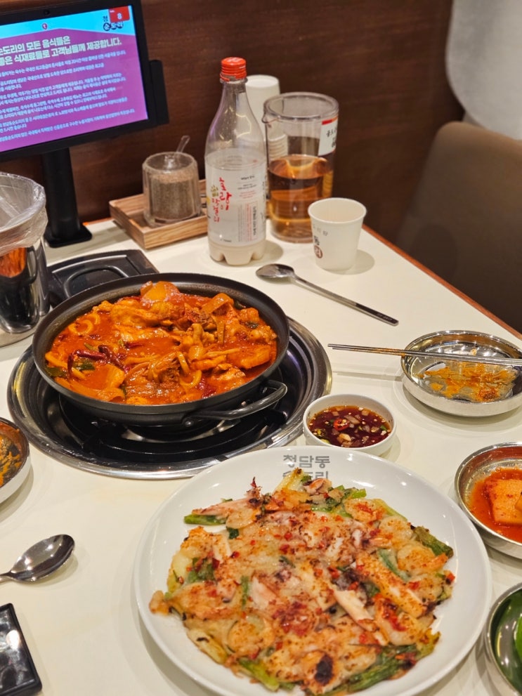  잠실 석촌호수 맛집 순대국 24시간 청담동순도리 곱도리탕