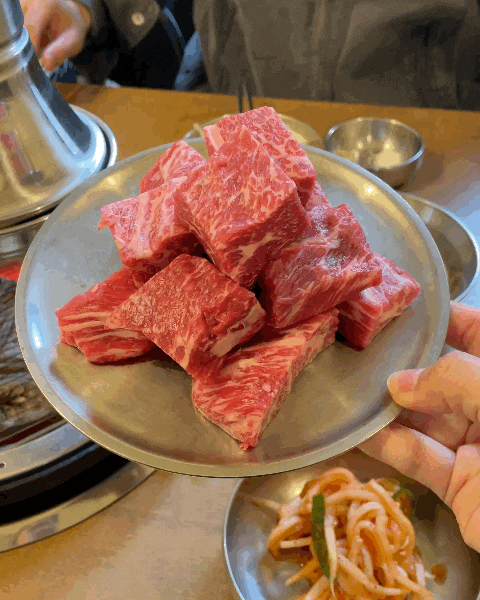  소백탄 당산역 소고기 버릴 게 없는 맛집 줄서는식당2