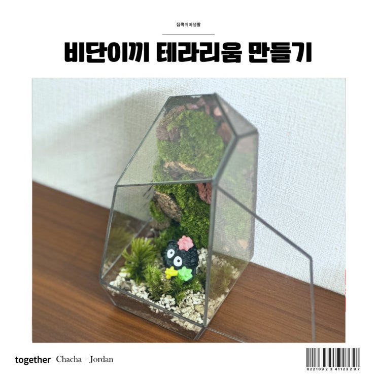  비단이끼 테라리움 만들기 이너푸름 식물 DIY키트