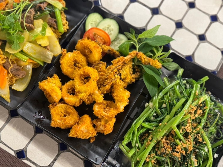 깜란 리조트 근처 맛집 아이랑 먹기 좋은 차라푸드