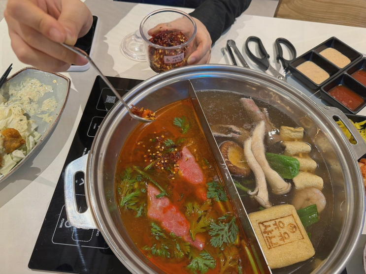  유유샤브 군자역점, 신선한 재료로 만든 맛집