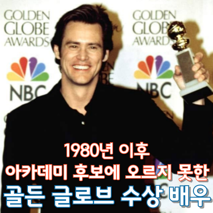  1980년 이후 아카데미 후보에 오르지 못한 골든 글로브 수상 배우
