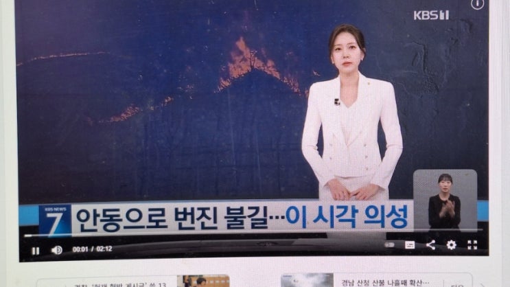  경북 <b>의성</b> <b>산불</b> 진화율 60%…<b>안동</b>까지 확산