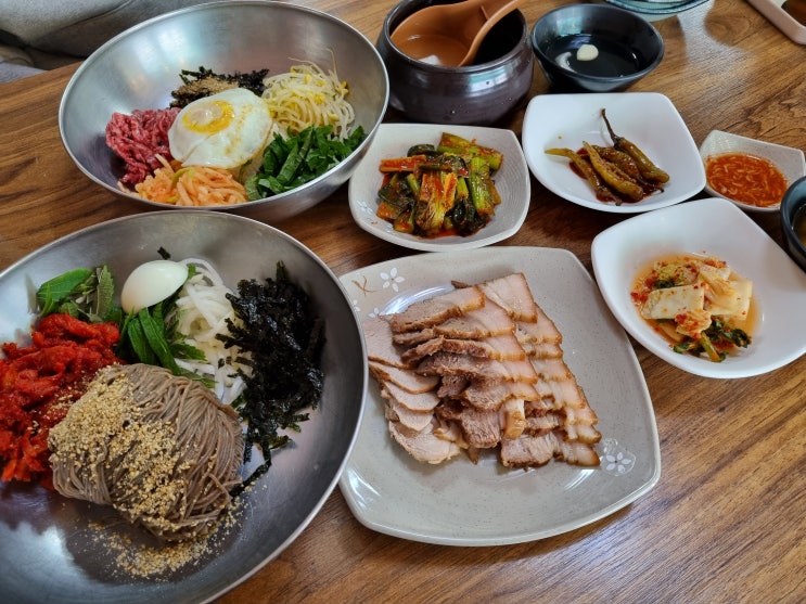  용인막국수 정담식당 동치미 끝내주는 현지인맛집