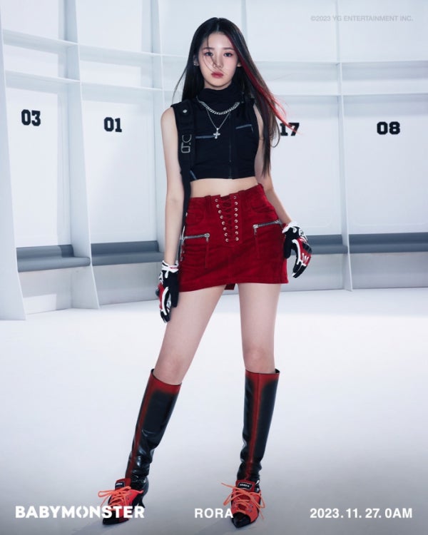 가수 베이비몬스터 로라 : 떠오르는 별