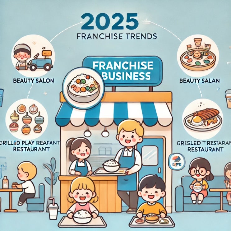  프랜차이즈 창업 뭐할까? 2025년 인기 업종 흐름