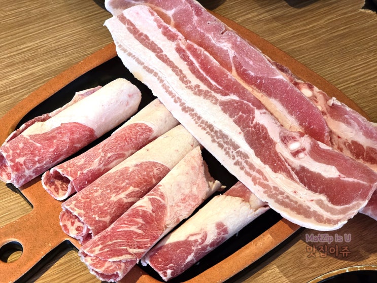  대전 둔산동 맛집 이차돌 플러스, 차돌박이와 삼겹살이 환상적