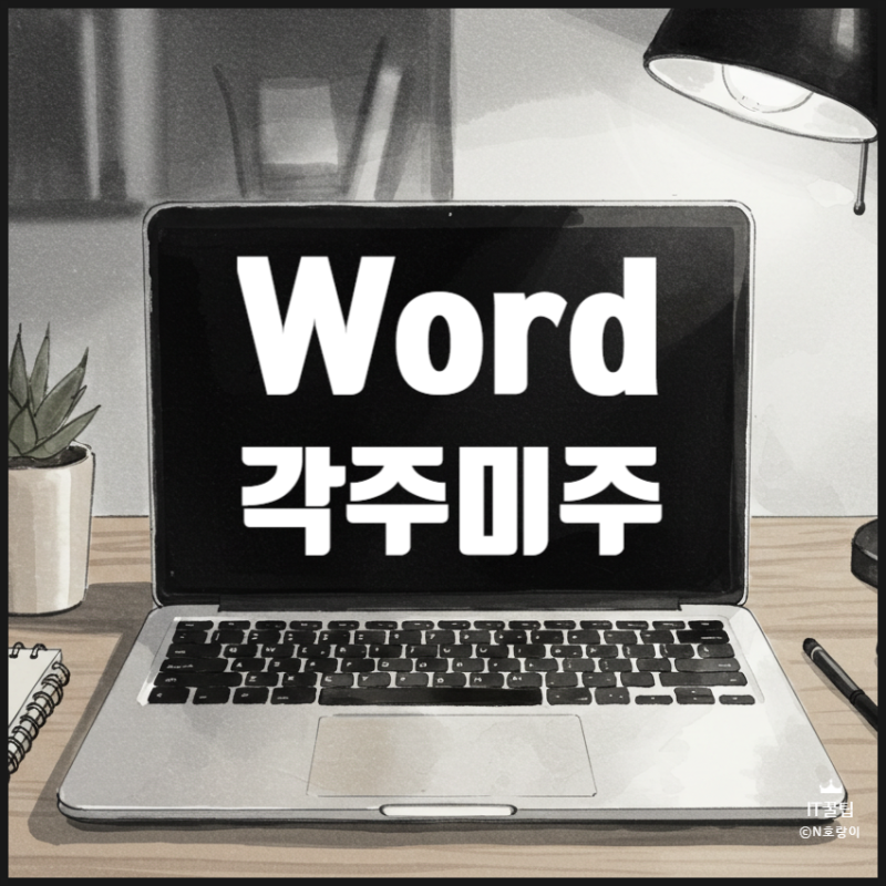 워드 각주 미주 다는 법 정리