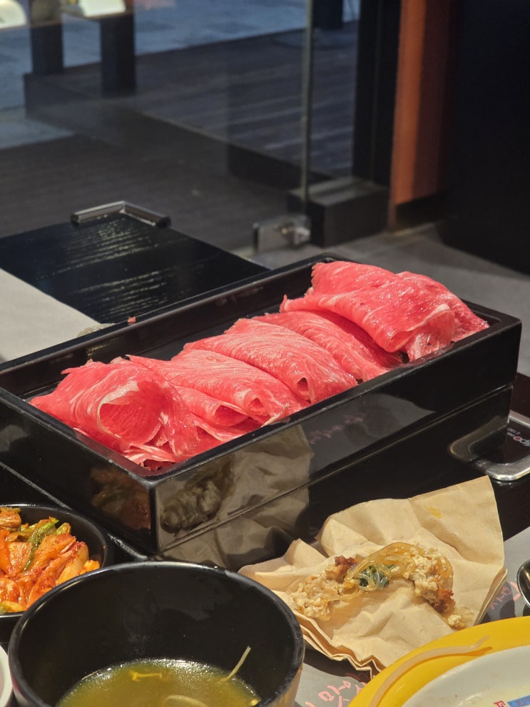  다산동 샤브샤브 맛집 옥소반 < 고급 샤브의 끝판왕 >