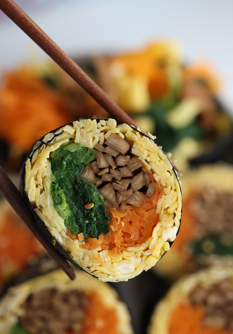 김밥 예쁘게 만드는법 안터지게 싸기 비법! 김밥 마는법 자르는법 A to Z 김밥 만들기 : 네이버 블로그