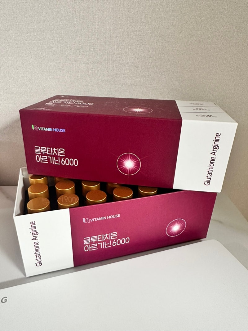 글루타치온 아르기닌 6000 내돈내산 찐후기