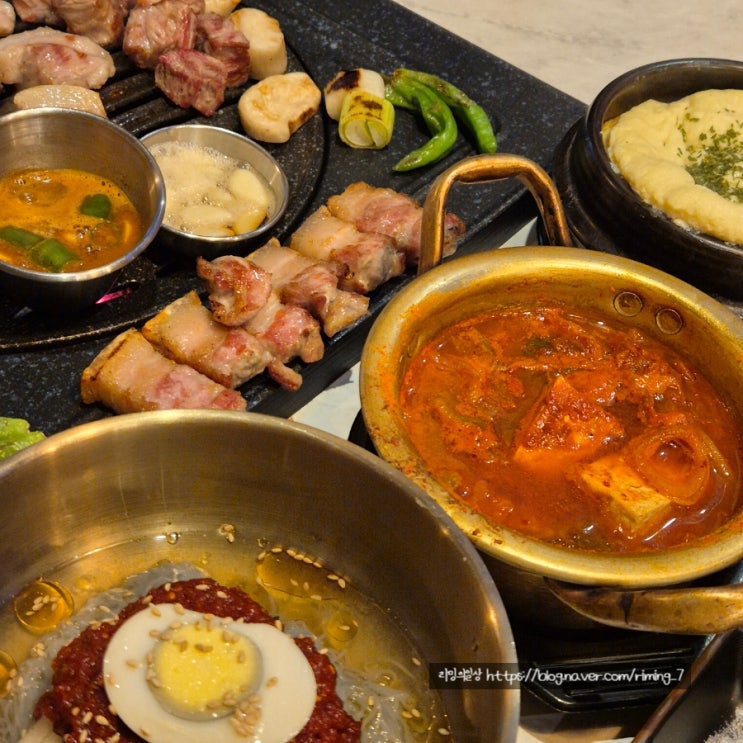  울산 북구 구워주는 숙성 고기 맛집 솔직후기 동명집