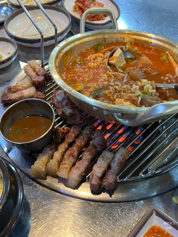  제주 신화월드 흑돼지맛집 픽업서비스 가능 칠돈가 서광점 점심특선까지
