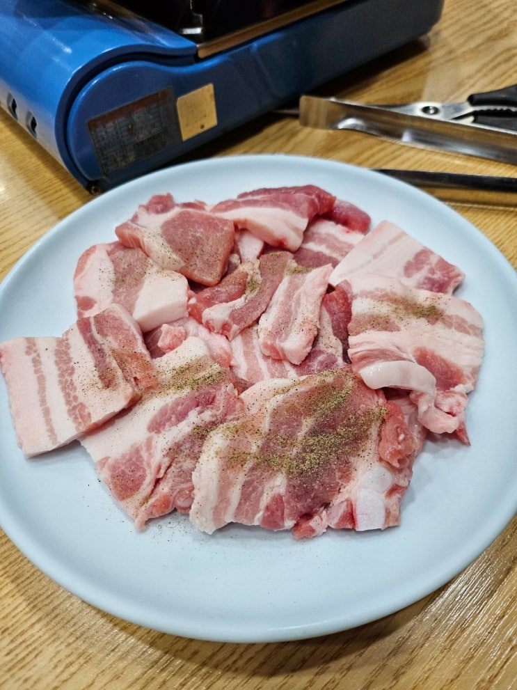  영등포노포 숨겨진 삼겹살맛집 시골보리밥칼국수