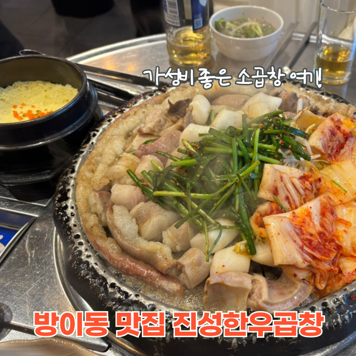  방이동 소곱창 방이먹자골목 맛집 진성한우곱창 가성비 좋음