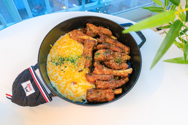 류수영 등갈비 간장조림 만들기 치즈 돼지 등갈비 구이 바베큐 폭립 홈파티음식