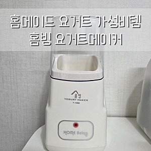 홈빙 요거트메이커 가성비 내돈내산 찐 추천템