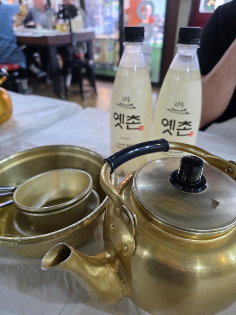 전주 한옥마을 옛촌막걸리