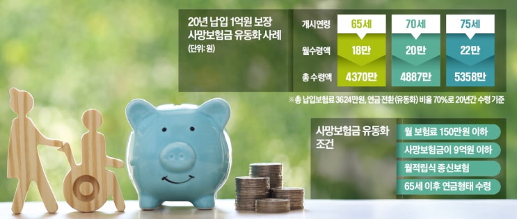 10년 넘게 든 종신보험, 쏠쏠한 노후자금으로 받아보세요 10년 넘게 든 종신보험, 쏠쏠한 노후자금으로 받아보세요