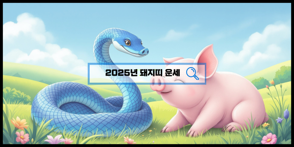  2025년 돼지띠 운세 대공개! 재물운, 애정운, 건강운 완벽 분석