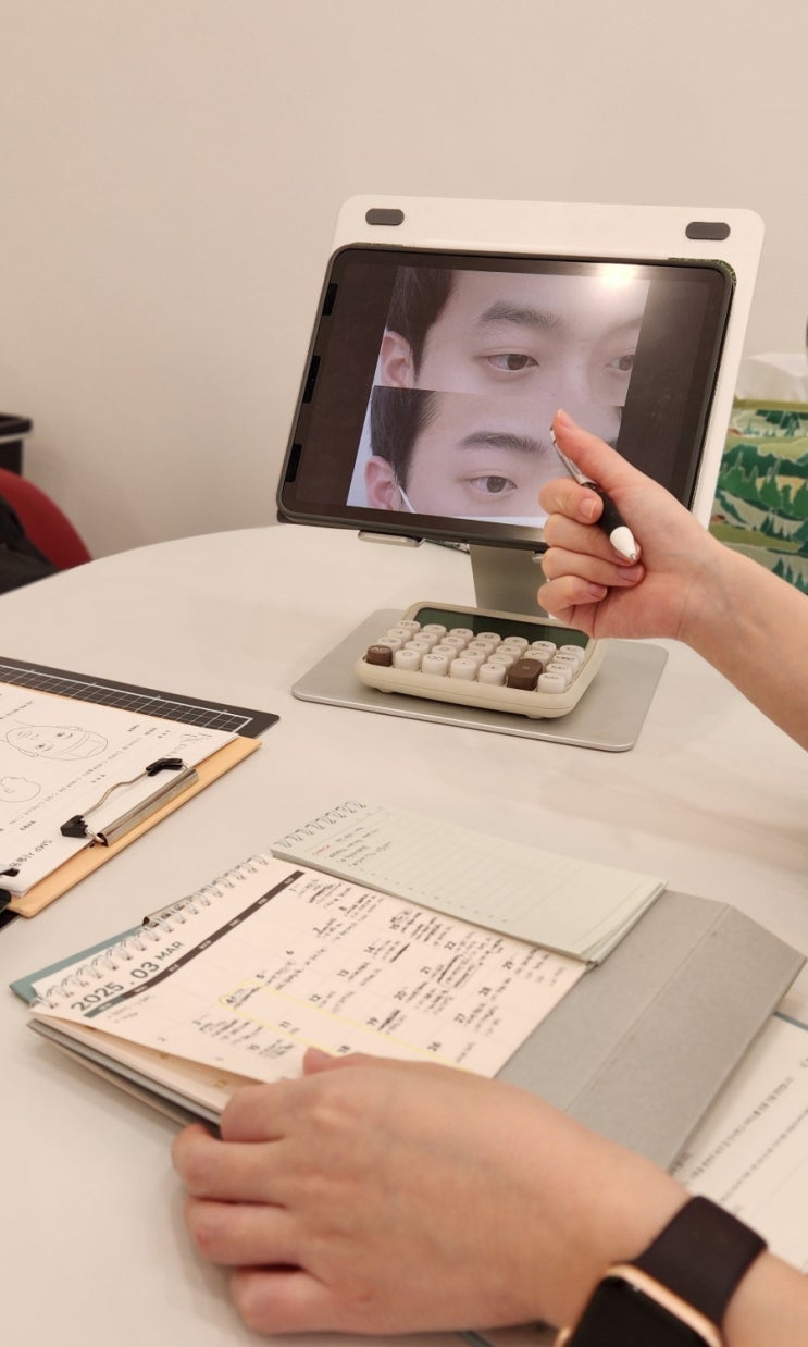  내 얼굴을 디자인해주는 고덕눈썹 은아트
