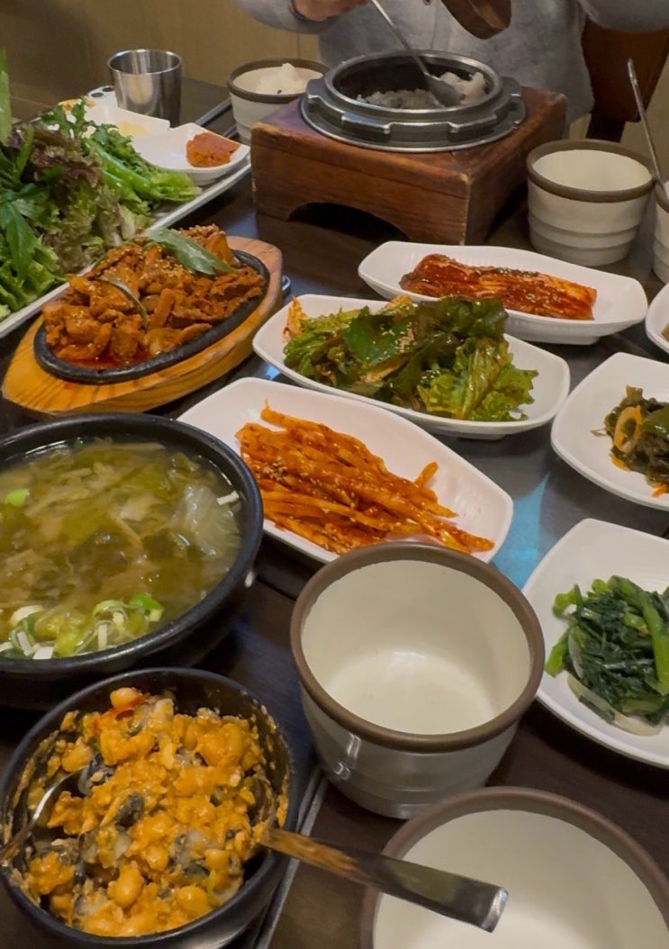  [광주 산수동] 동명사랑채 | 제육볶음+돌솥비빔밥12,000원! 가성비 최고! 주차장 없음! 당귀맛집