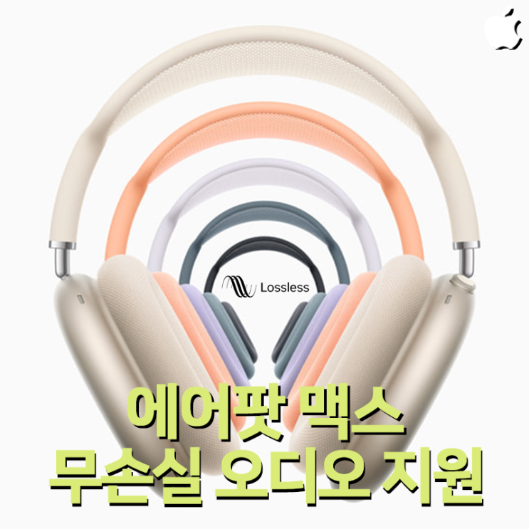 에어팟 맥스, 무손실 오디오 및 초저지연 오디오 지원 확정... 인데? (+ iOS 18.4 업데이트)