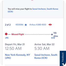  13분만에 뉴욕 JFK 공항 국제선 환승하기(터미널 4 대한항공 A380-800)