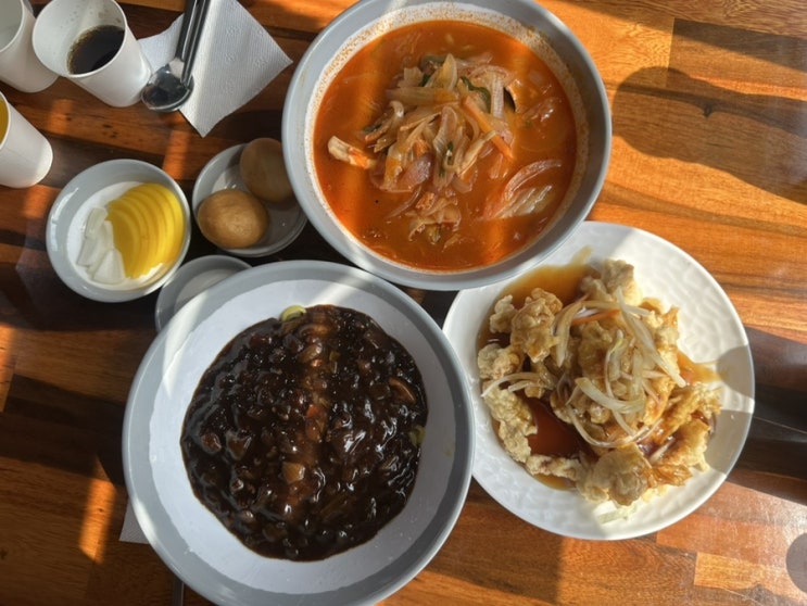  [수원/성균관대역] 화원루_근본 짜장, 짬뽕, 탕수육 먹은 후기 및 주차, 와이파이, 화장실