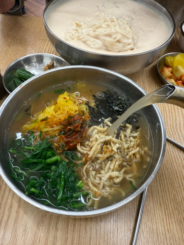  부산 블루라벨 맛집 연산동 국수 맛집 : 서가원국수