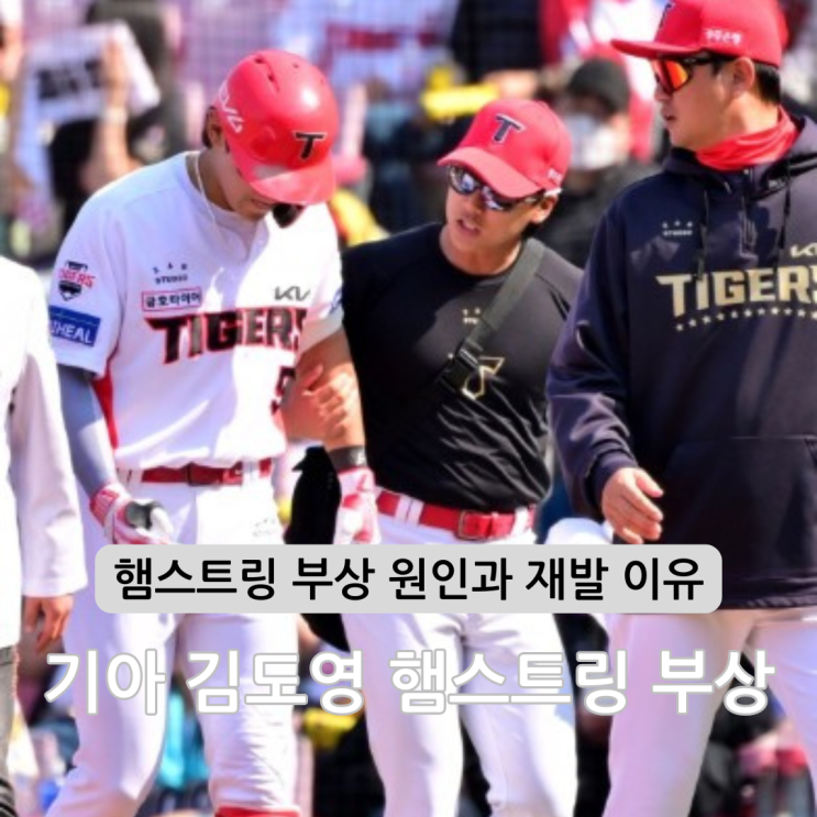 프로야구 기아<b>김도영 햄스트링</b> 부상 원인 치료방법 <b>재발</b> 이유... 
