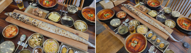  아늑한 분위기에서 즐기는 제주공항근처 순살갈치조림, 바른갈치 제주공항본점