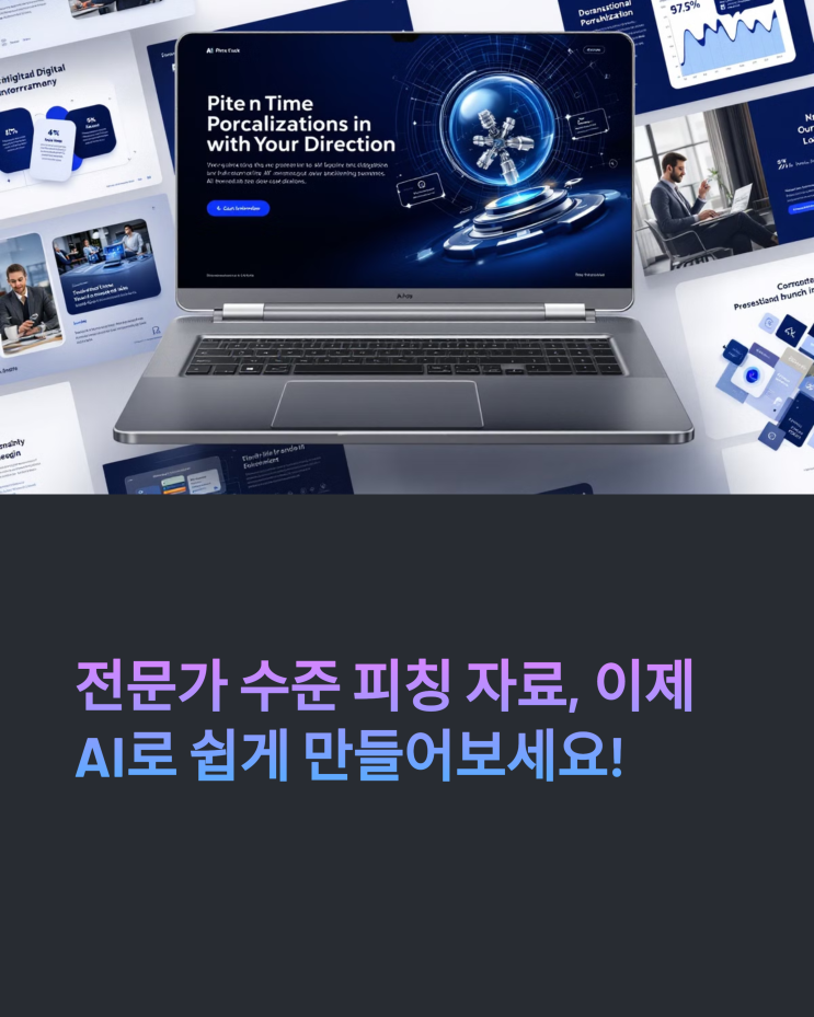  디자인 감각 없어도 OK! 감마 AI로 전문가 수준 피칭 자료 만들기
