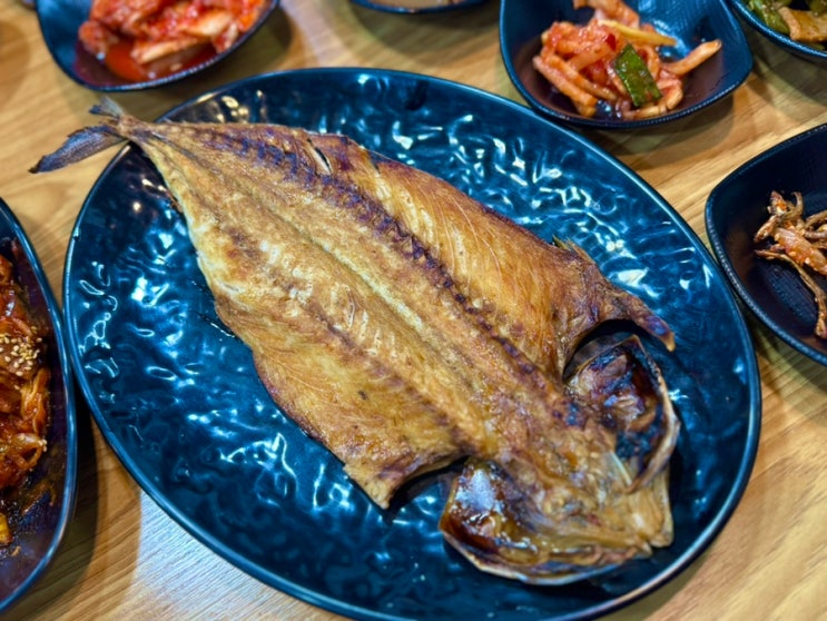  계양산 등산 후 필수 맛집[백억식당]고등어구이 & 제육볶음 후기