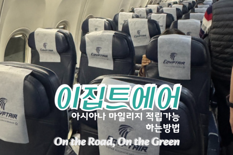  이집트항공(이집트에어) 아시아나 마일리지 적립 방법 총정리 (카이로-아스완) 스타얼라이언스