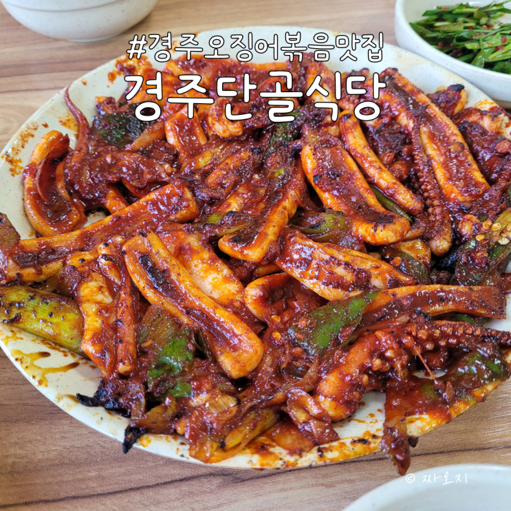  경주 오징어불고기 맛집 - 경주단골식당 내돈내산