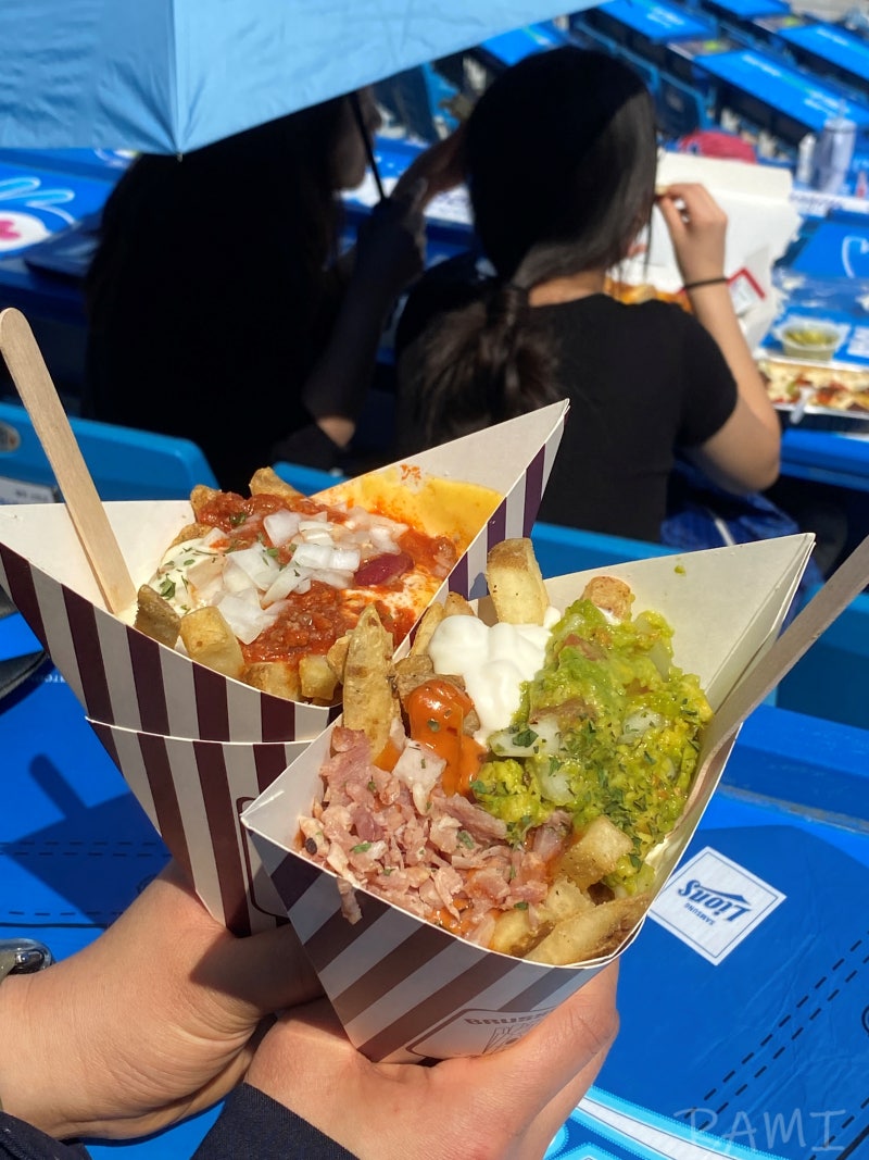삼성라이온즈 라팍 먹거리 맛집, 브뤼셀 프라이 상해기 감자튀김 웨이팅