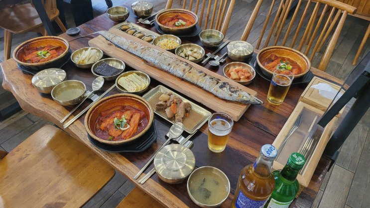  신선한 제주공항근처 순살갈치조림과 편안한 서비스
